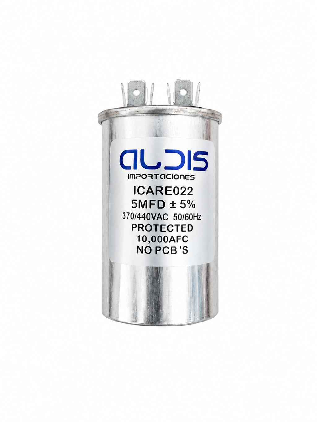 Capacitor de Trabajo 5µF 370/440V AC – ICARE022