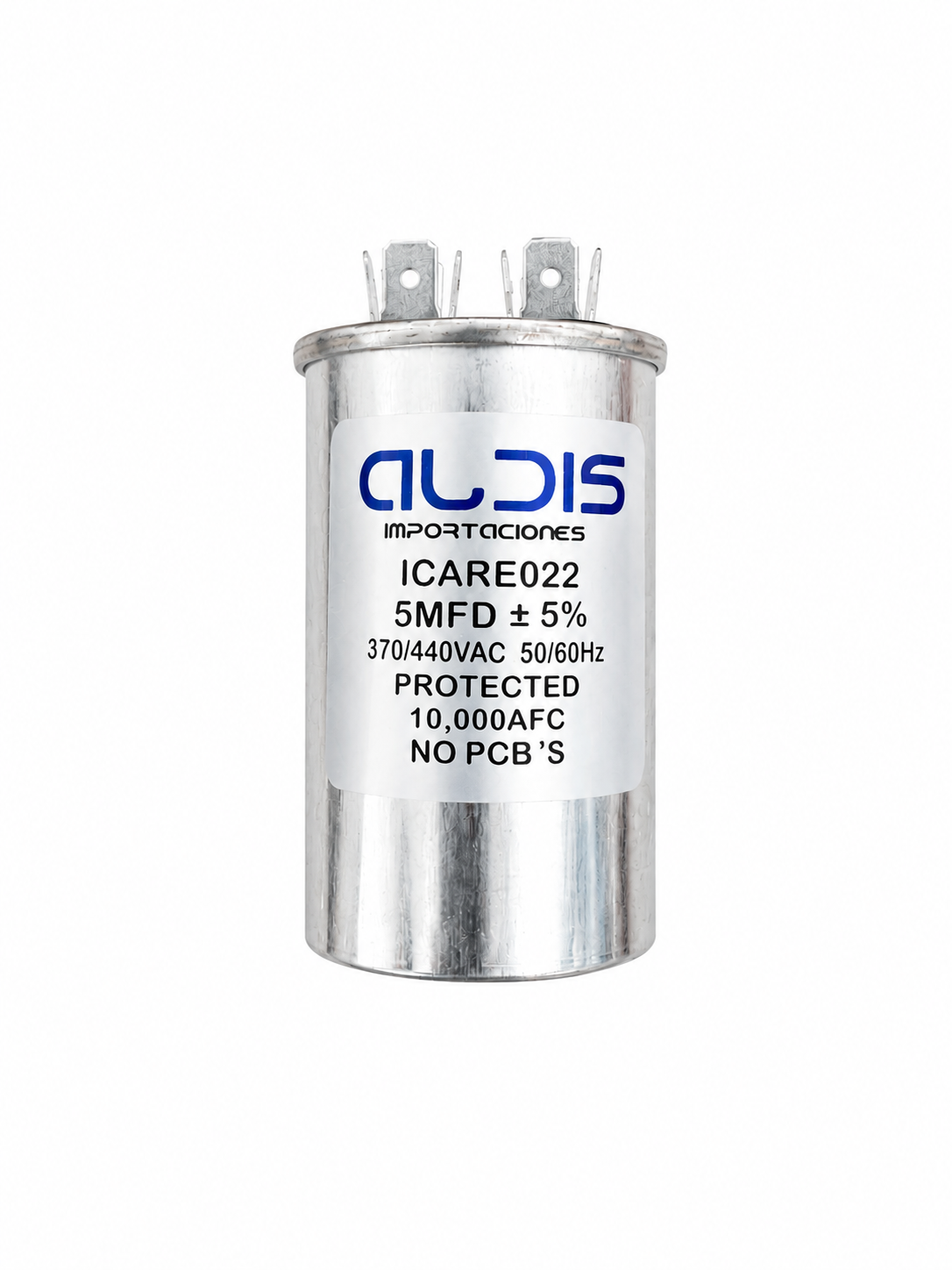 Capacitor de Trabajo 5µF 370/440V AC – ICARE022
