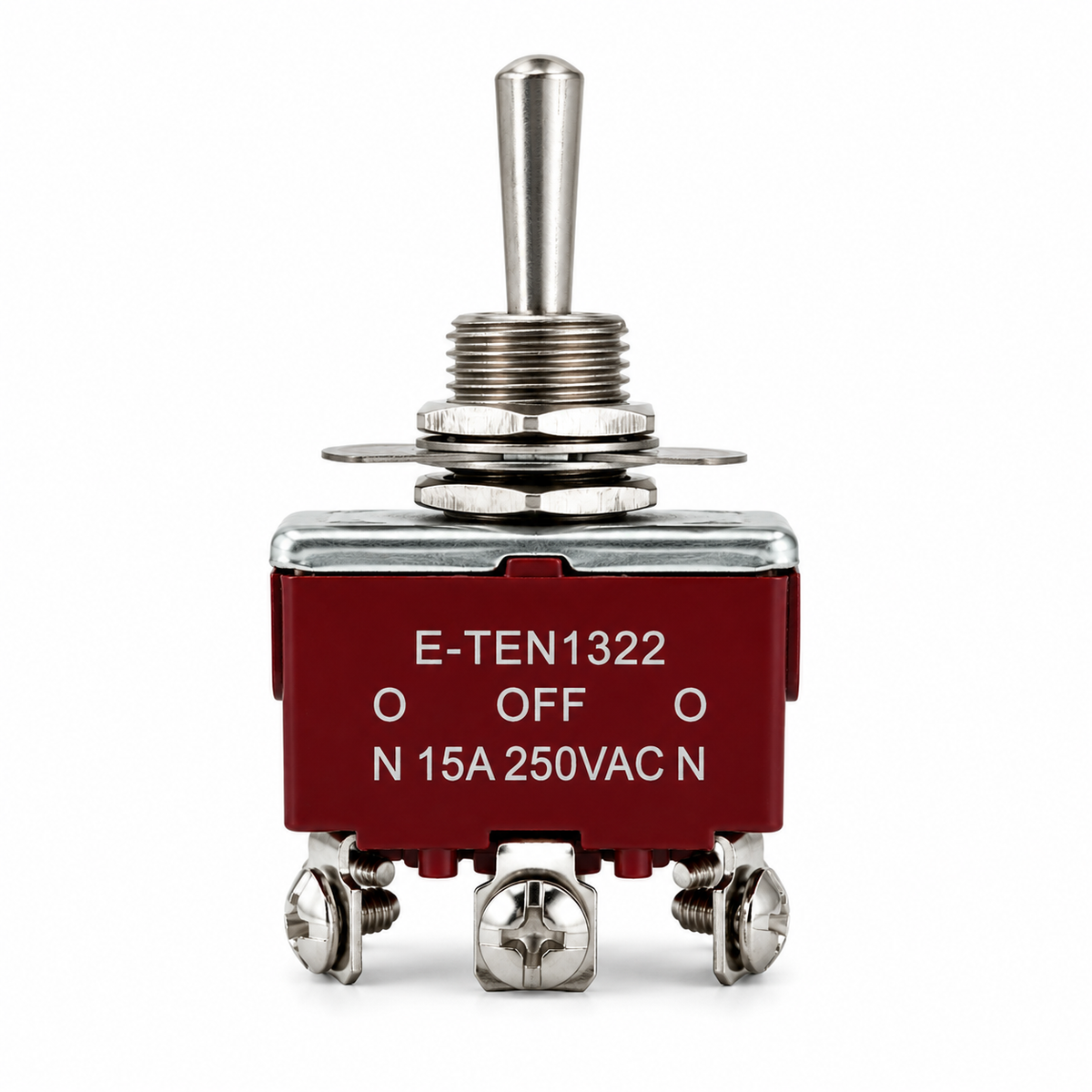 Interruptor Cola de Rata 3 Posiciones 6 Tornillos 15A 250V