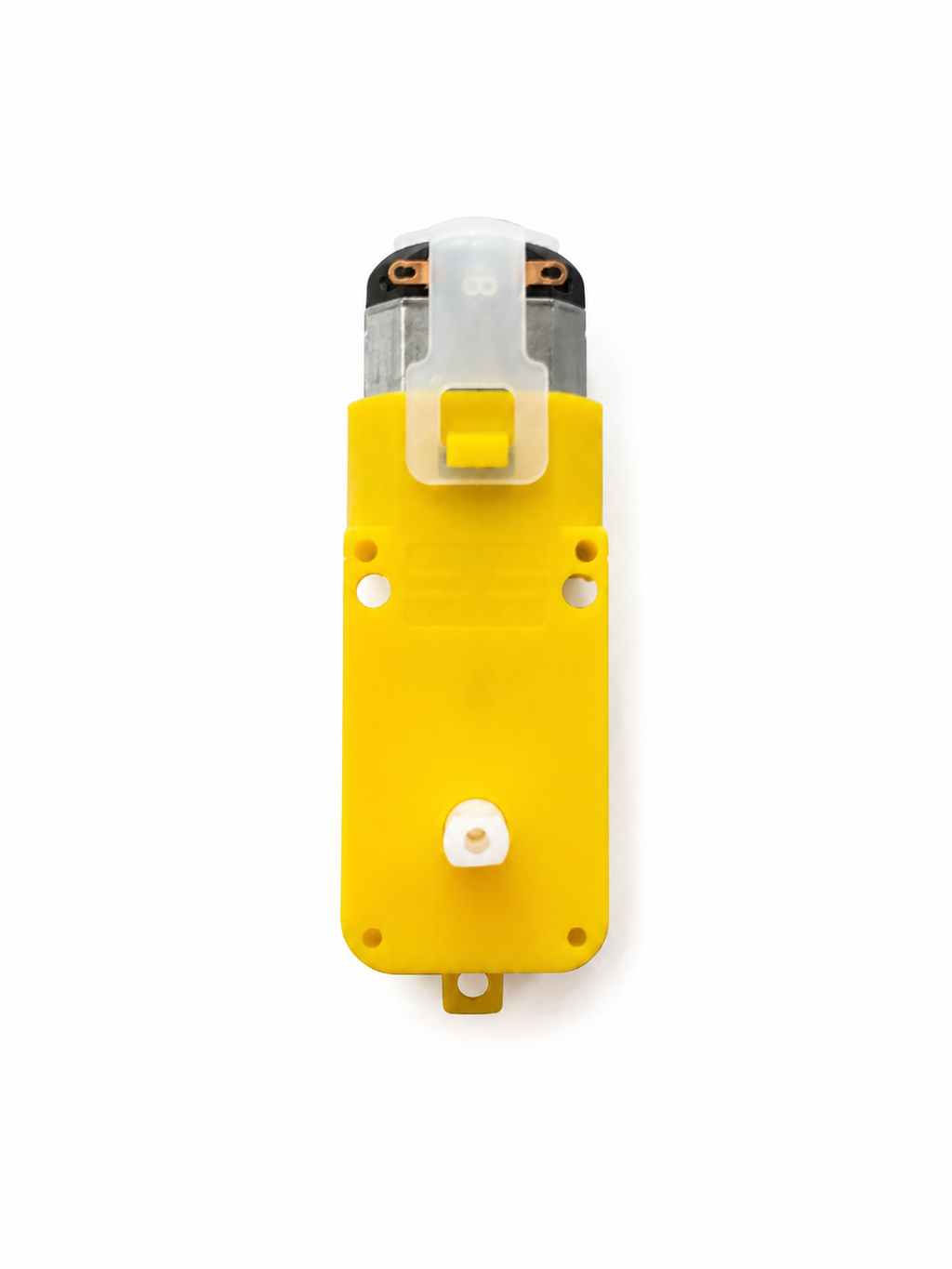 Motorreductor DC Tipo TT Amarillo para Robótica y Arduino 3V-6V