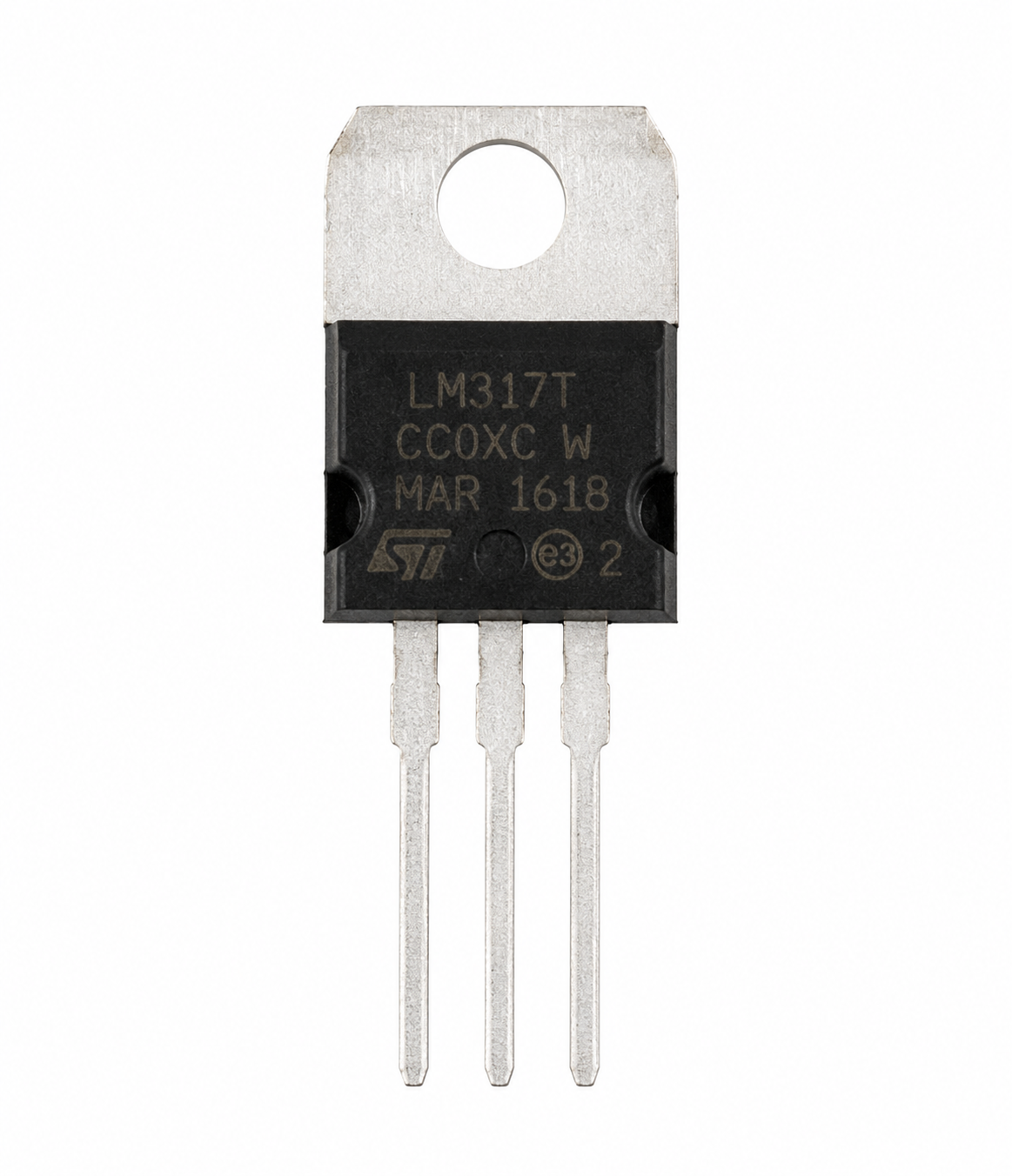 LM317T – Regulador de Voltaje Ajustable TO-220