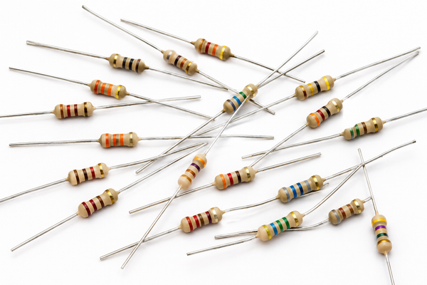 Resistencia de Carbón 1/4W ±5% (Varias Resistencias Disponibles)