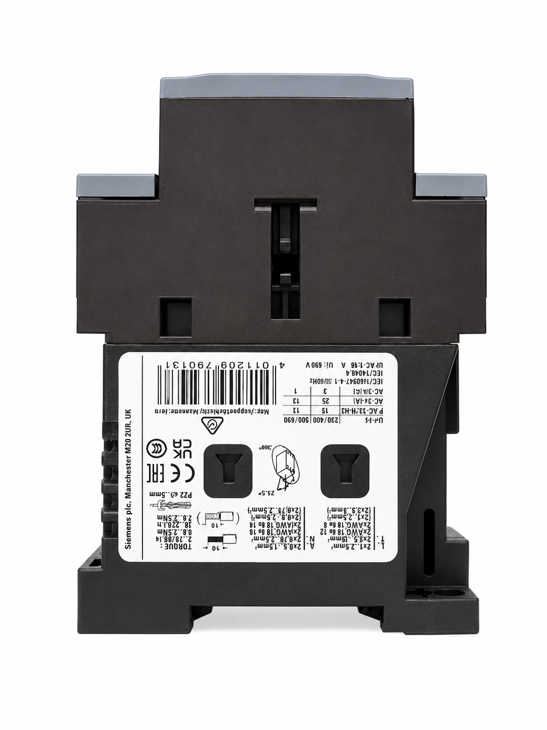 Contactor Siemens SIRIUS 3RT2026-1BB40 | Bobina 24 VDC | 25A | 1NO + 1NC