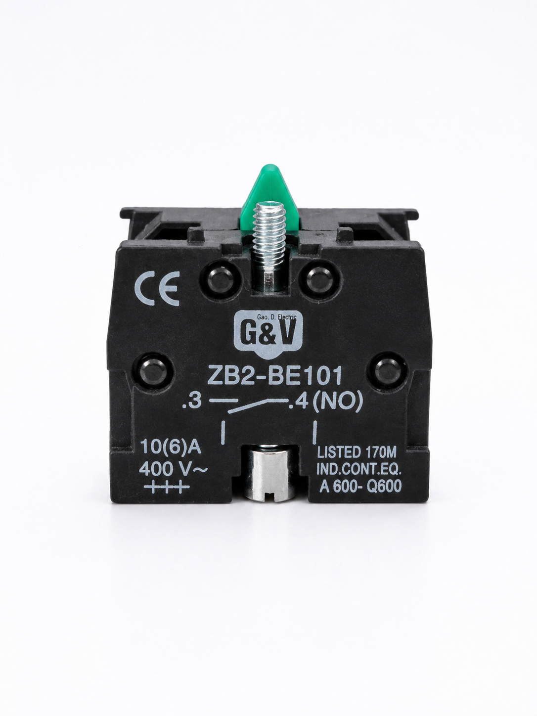 Bloque de Contacto Auxiliar para Botonera 22mm ZB2-BE Serie Individual