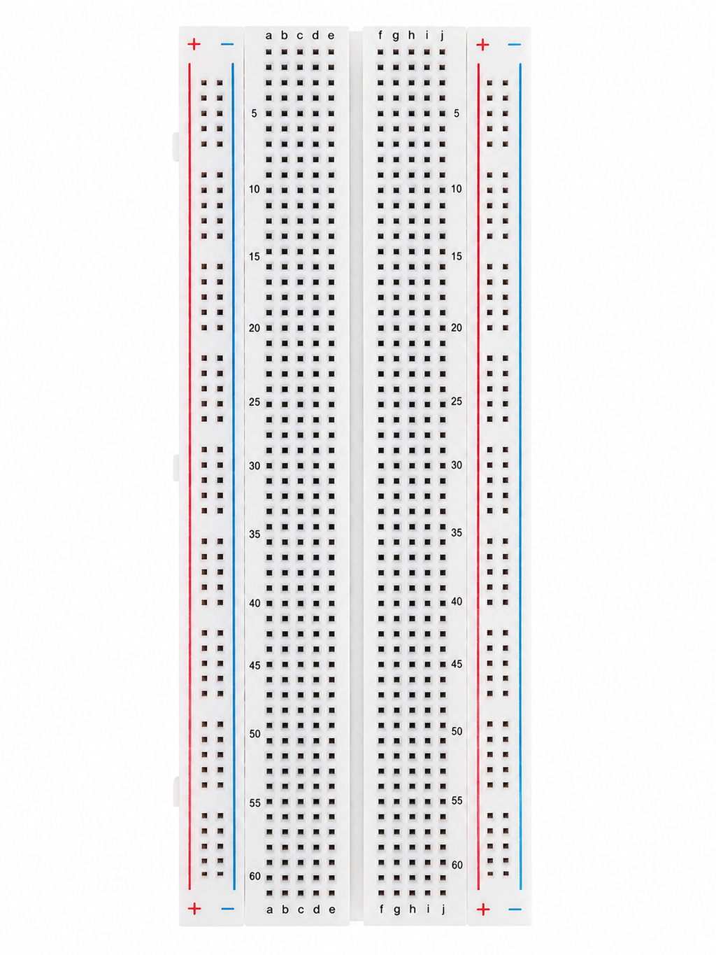 Protoboard MB-102 de 830 Puntos para Prototipos Electrónicos sin Soldadura