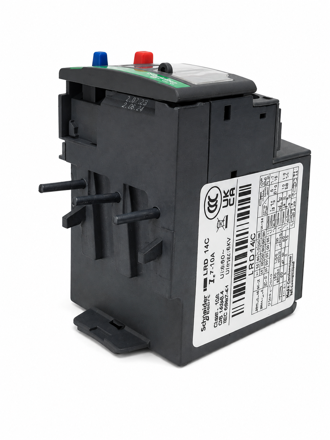 Relevador de Sobrecarga Schneider Electric LRD14 | 7–10 A
