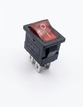 Interruptor Balancín con Luz (Rocker Switch) KCD1-4 – 10A 250V AC