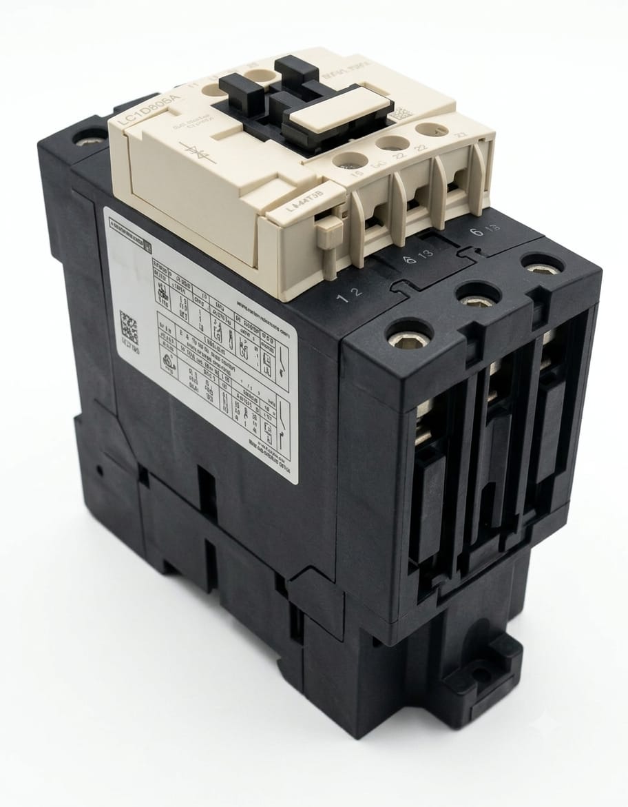 Contactor Schneider Electric TeSys LC1D65A | 65 A | Bobina 12–24 VDC | 3 Polos
