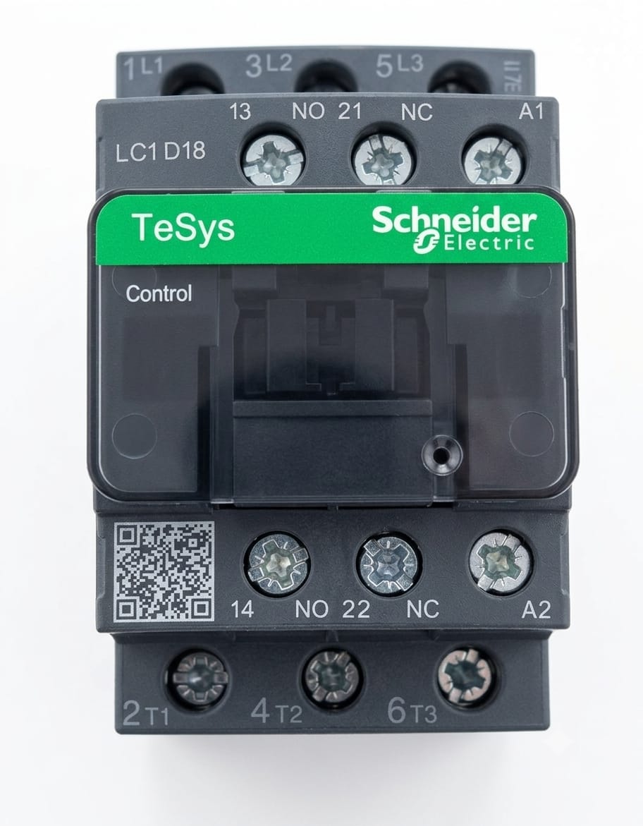 Contactor Schneider Electric TeSys LC1F18M7 3 Polos 18A 220V