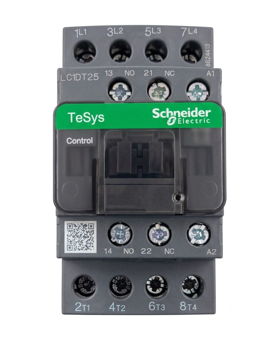 Contactor 4 Polos LC1DT25M7 25A 220V Schneider Electric