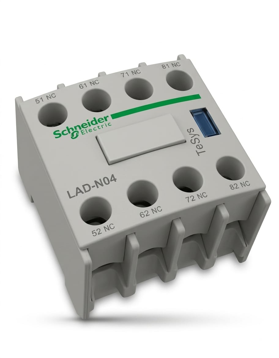 Contacto Auxiliar Frontal LADN04 – Schneider Electric