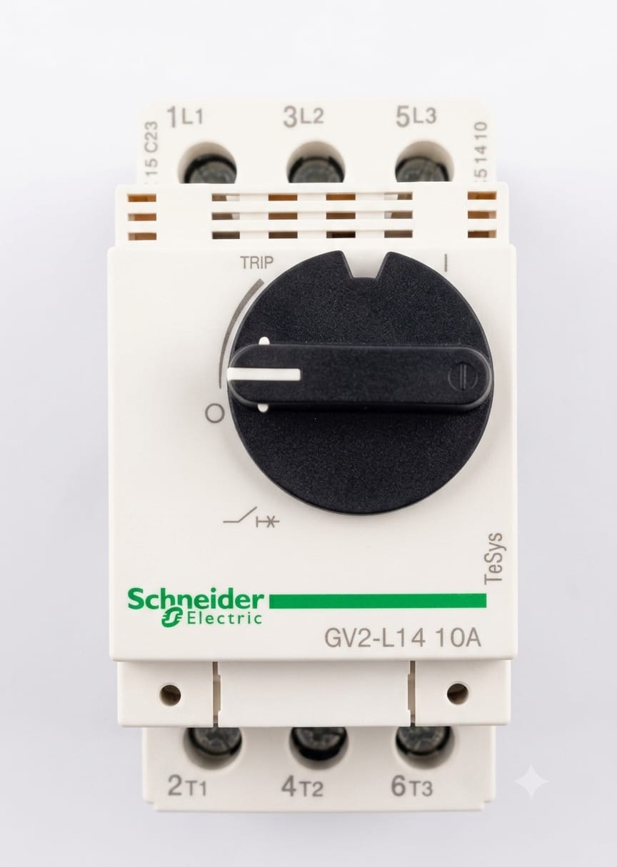 Guardamotor Magnético Schneider Electric TeSys GV2L14 | 10 A | 3 Polos