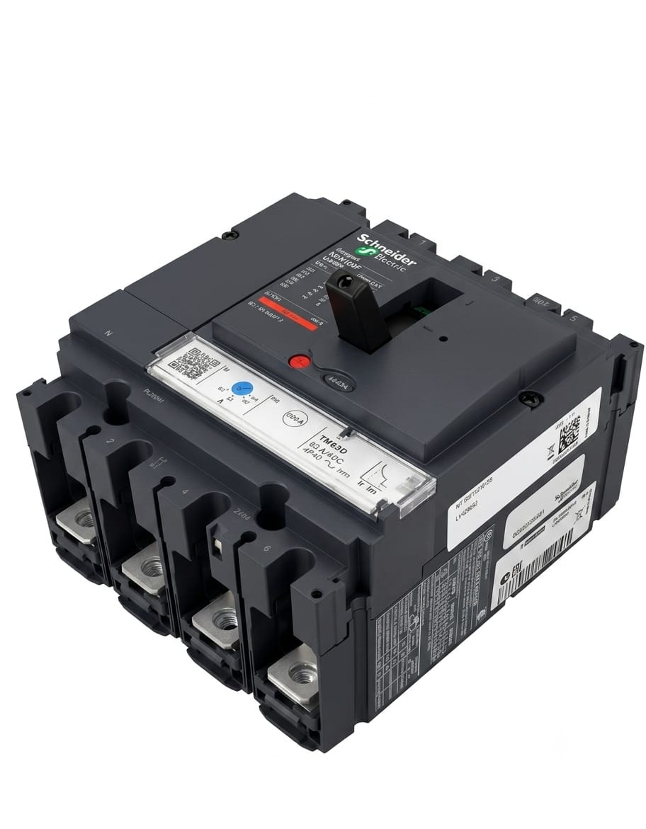 Interruptor Termomagnético Schneider Electric Compact NSX100F LV429652 | 63 A | 4 Polos | TM63D | 36 kA