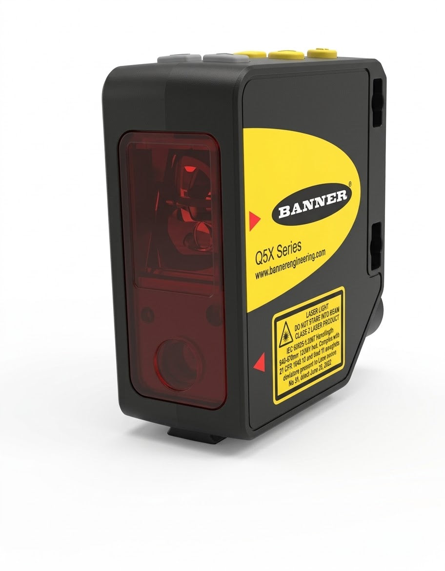 Banner Q5XKLAF2000-Q8 - Sensor Láser Industrial de Largo Alcance
