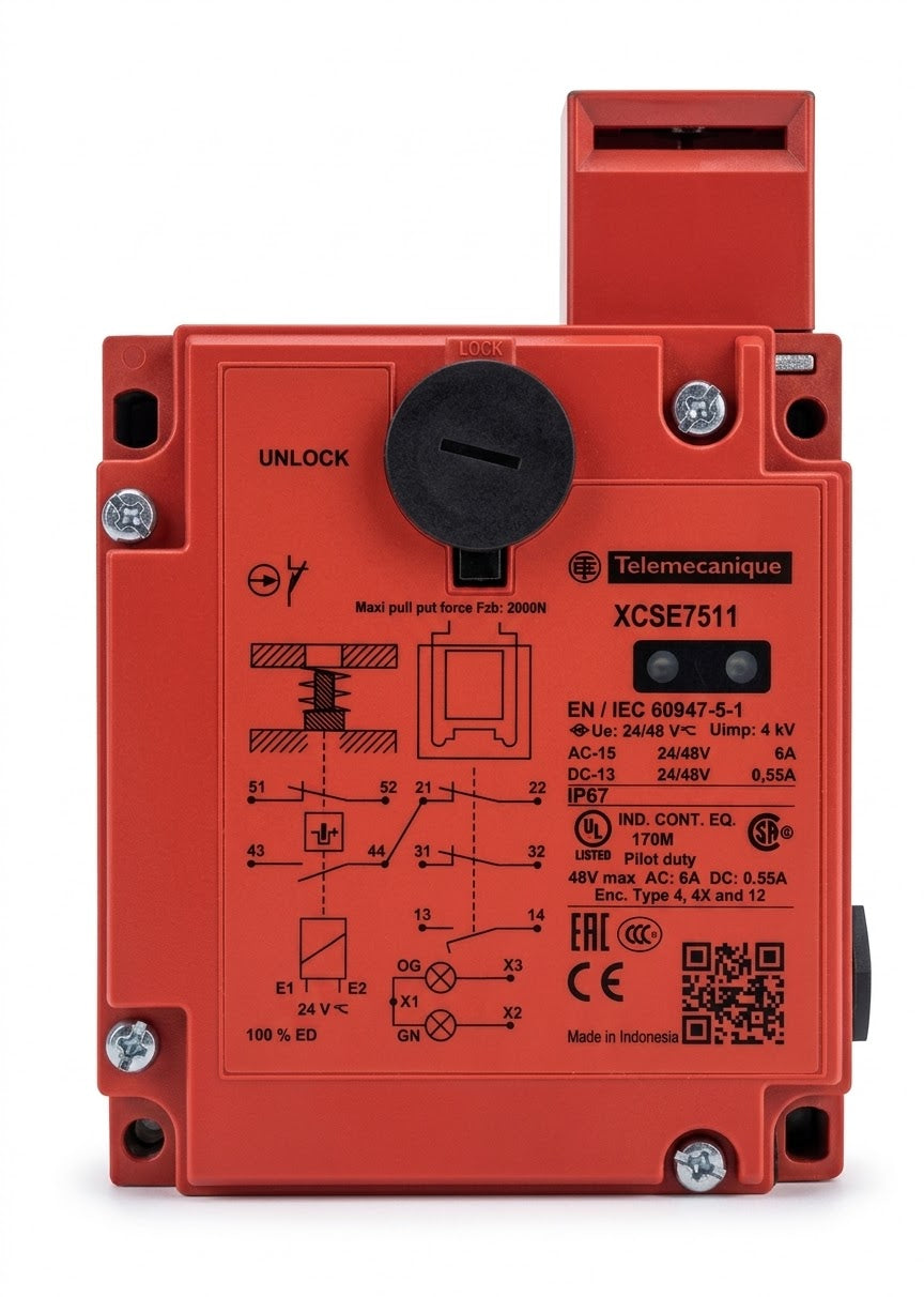 Interlock de seguridad Telemecanique XCSE7511