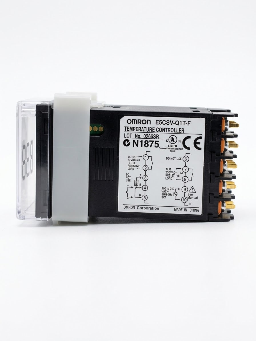 Control de temperatura digital OMRON E5CSV-Q1T-F, salida para SSR, 100–240 VCA