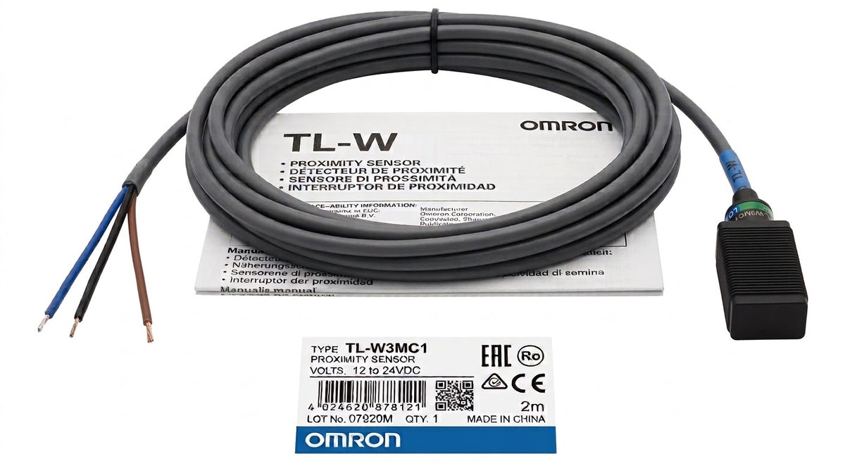 Sensor de proximidad inductivo OMRON TL-W3MC1 | NPN NO de 3 mm