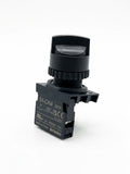 Selector Autonics S2SR-S3W | 2 posiciones mantenidas, blanco, Ø22/25 mm