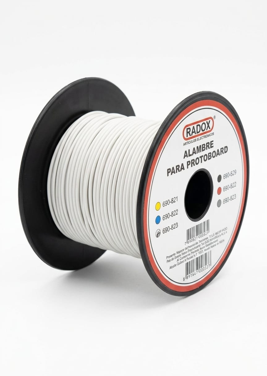 Cable para Protoboard Calibre 24 AWG (Venta por Metro)