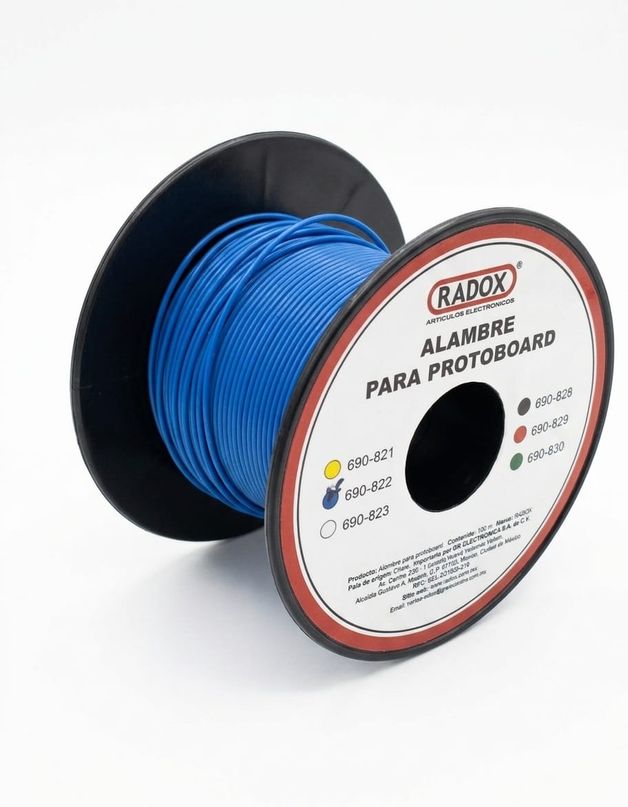 Cable para Protoboard Calibre 24 AWG (Venta por Metro)