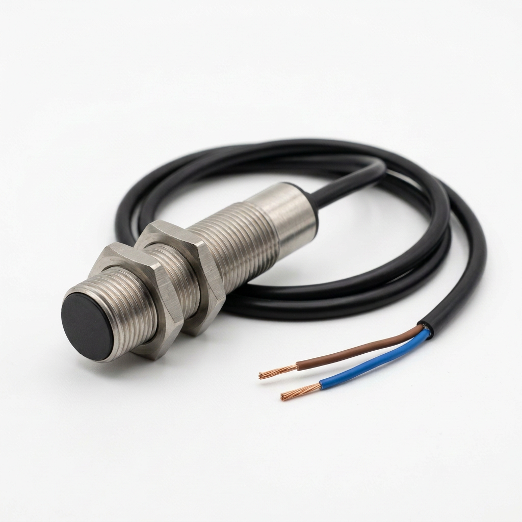 Sensor inductivo OMRON E2E-X2D1-N | M8, 2 mm, 2 hilos CC NO
